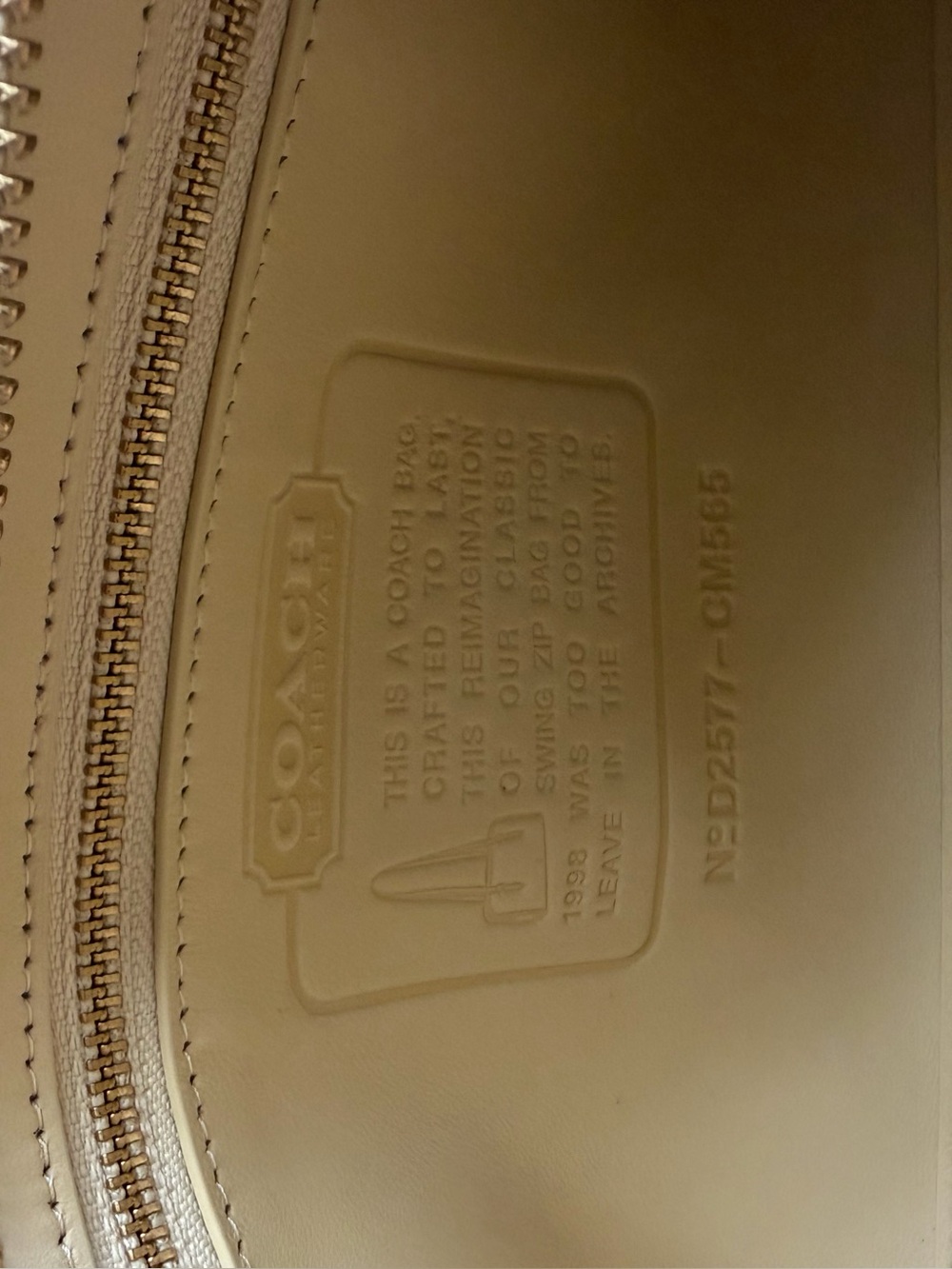 Coach swing zip bag - Picture 8 of 8